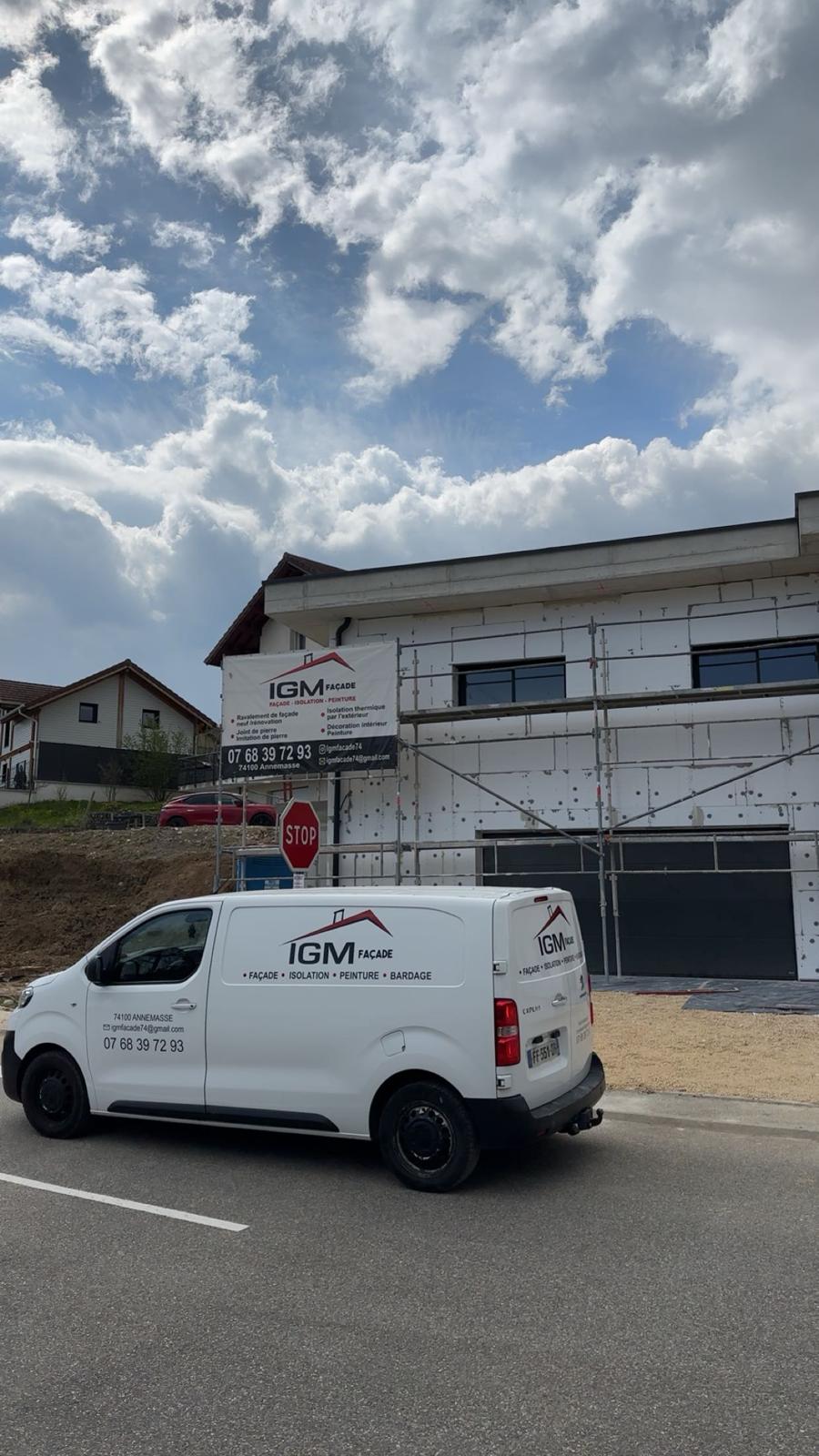 Chantier IGM Façade