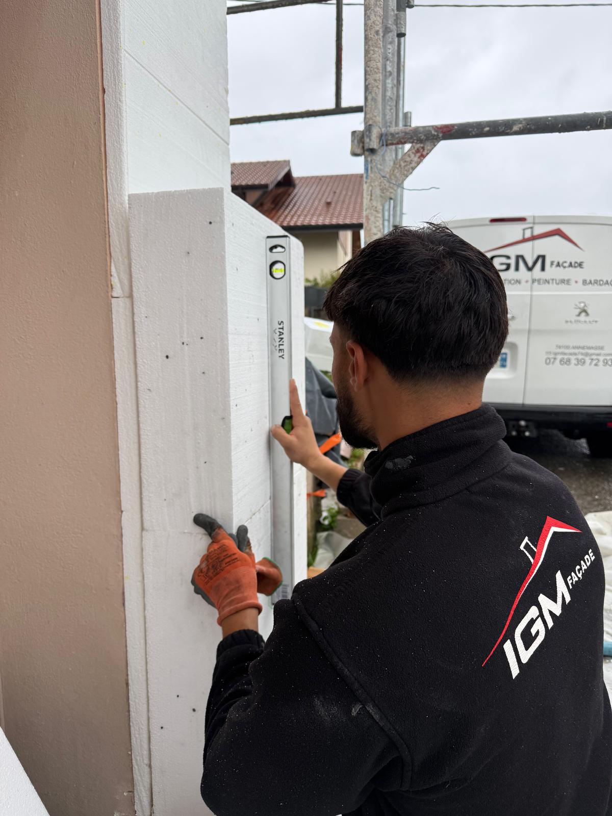 Isolation extérieure à Evian par IGM Façade